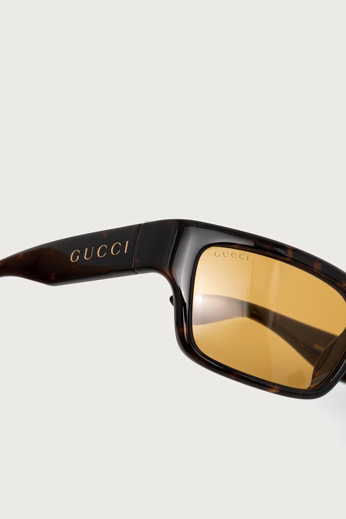 Akcesoria Gucci Okulary przeciwsłoneczne męskie GG2240S brązowy
