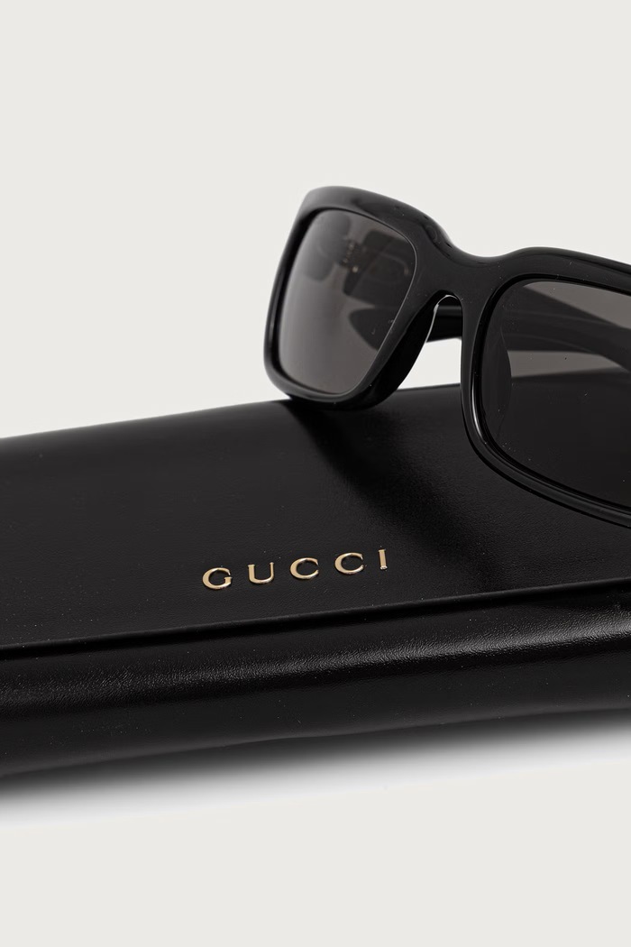 Okulary przeciwsłoneczne męskie Gucci GG2240S czarny