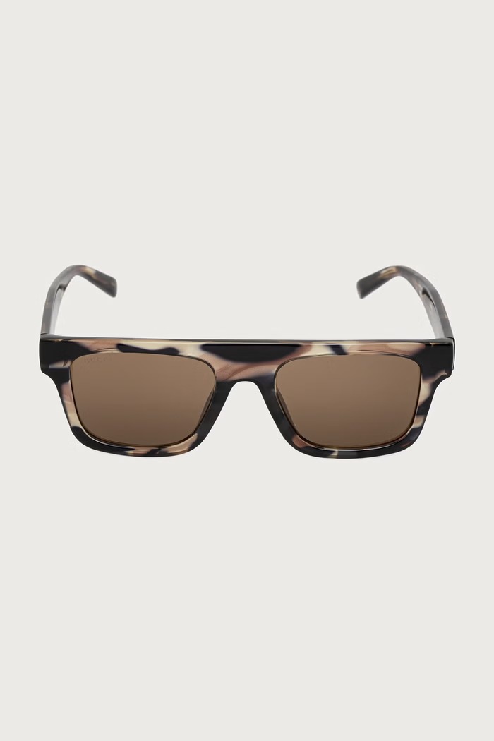 Gucci Okulary przeciwsłoneczne męskie GG2235S brązowy AW26