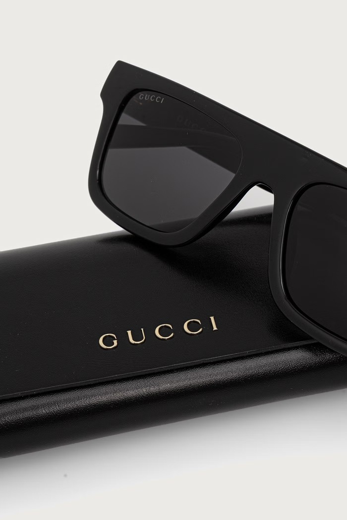 Okulary przeciwsłoneczne męskie Gucci GG2235S czarny