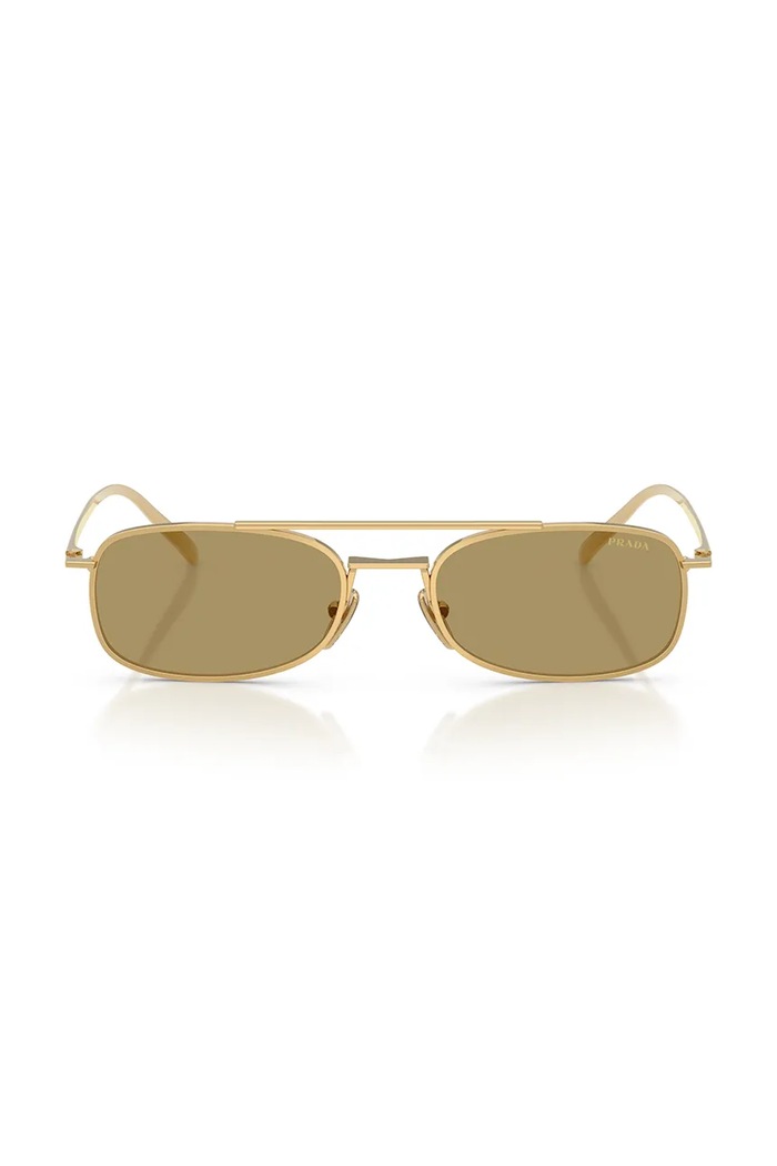 Prada Okulary przeciwsłoneczne męskie 0PR.D59S złoty AW26
