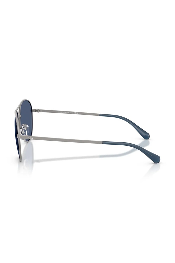 Akcesoria Armani Exchange Okulary przeciwsłoneczne męskie 0AX2061S srebrny