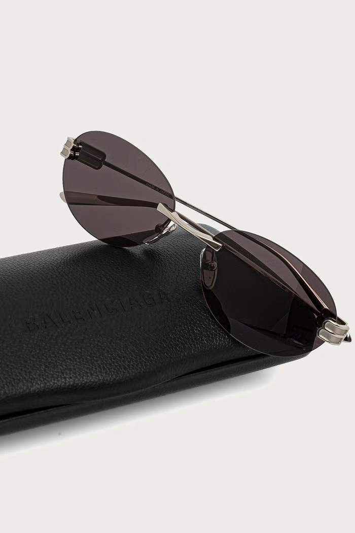 Akcesoria Balenciaga Okulary przeciwsłoneczne BB0541SA srebrny