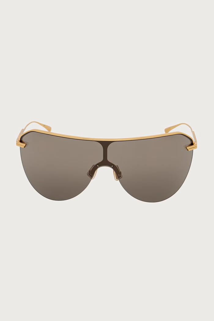 Bottega Veneta Okulary przeciwsłoneczne BV1478S złoty AW26