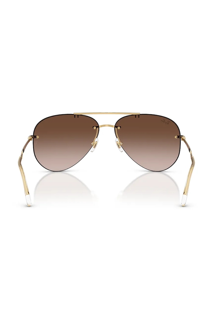 Okulary przeciwsłoneczne Ray-Ban 0RB3791 złoty