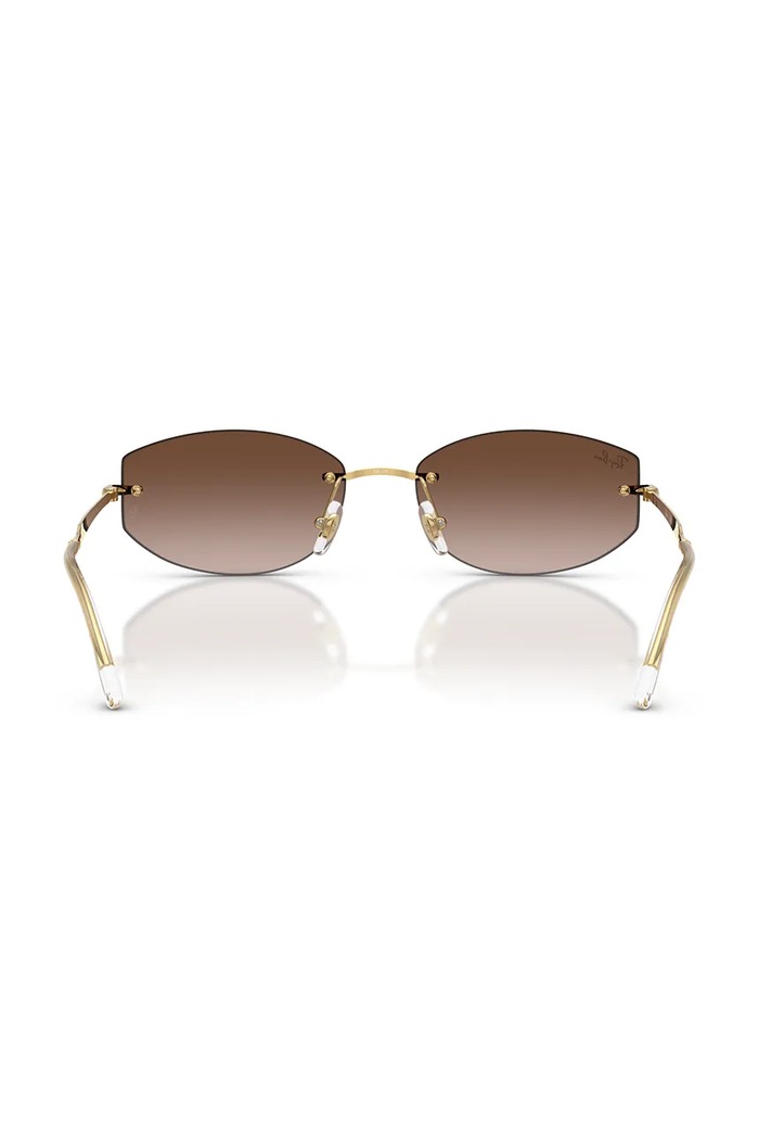 Okulary przeciwsłoneczne Ray-Ban 0RB3792 złoty
