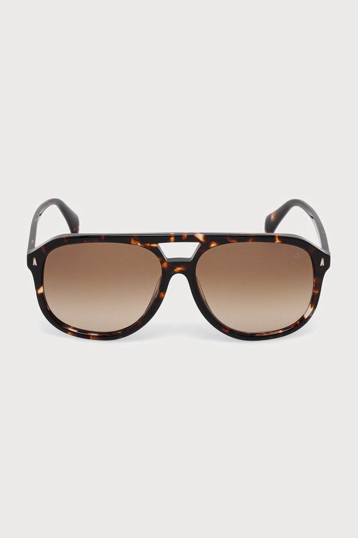 Moncler Okulary przeciwsłoneczne FLUXE 0ME6028 brązowy AW26
