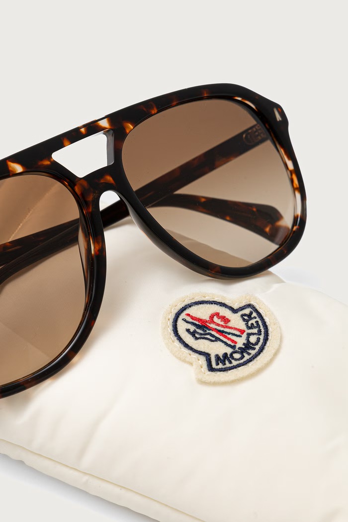 Akcesoria Moncler Okulary przeciwsłoneczne FLUXE 0ME6028 brązowy