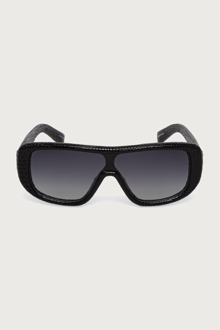 LINDA FARROW MASCO okulary przeciwsłoneczne JAC156C4SUN czarny AW26