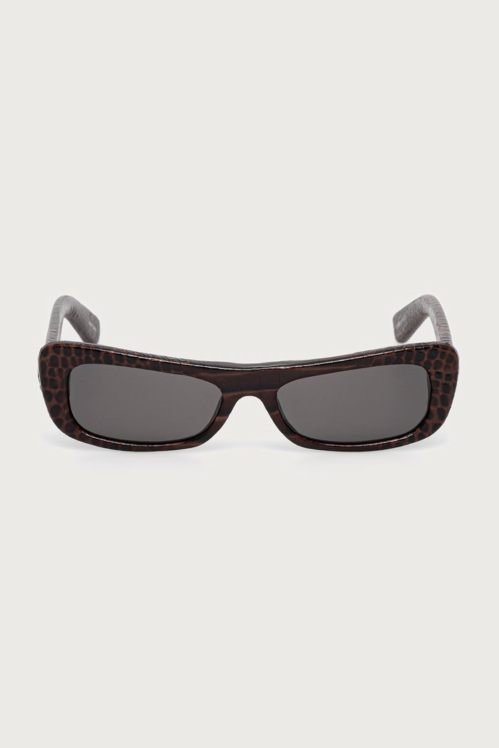 LINDA FARROW CAPRI okulary przeciwsłoneczne JAC55C12SUN brązowy AW26