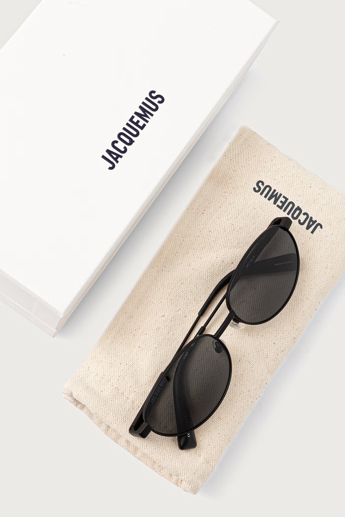 Akcesoria LINDA FARROW ALBA okulary przeciwsłoneczne JAC120C5SUN czarny