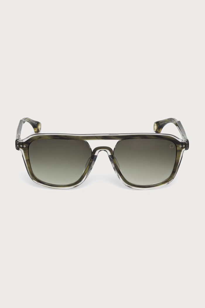 Blake Kuwahara Okulary przeciwsłoneczne Rietveld zielony AW26