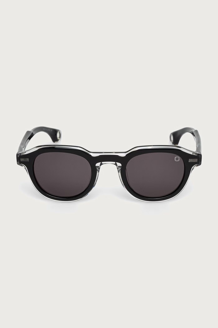 Blake Kuwahara Okulary przeciwsłoneczne okrągłe Fehn czarny AW26
