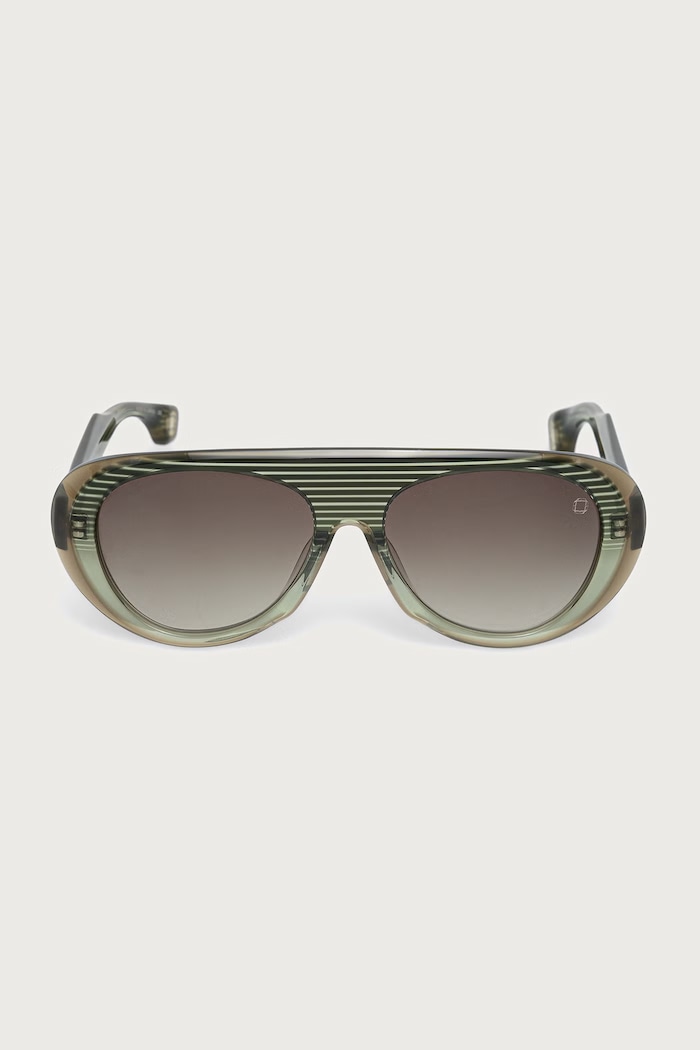 Blake Kuwahara Okulary przeciwsłoneczne Durrell zielony AW26