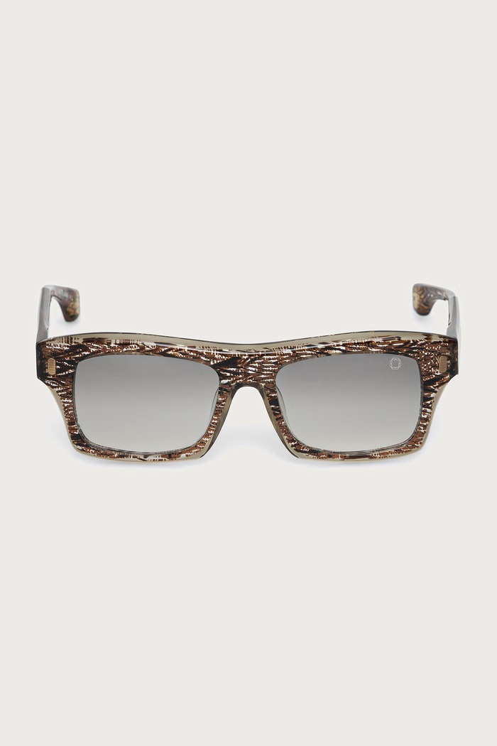 Blake Kuwahara Okulary przeciwsłoneczne Chambers brązowy AW26