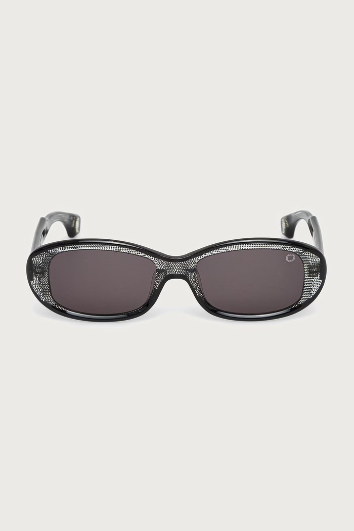 Blake Kuwahara Okulary przeciwsłoneczne Broughton czarny AW26