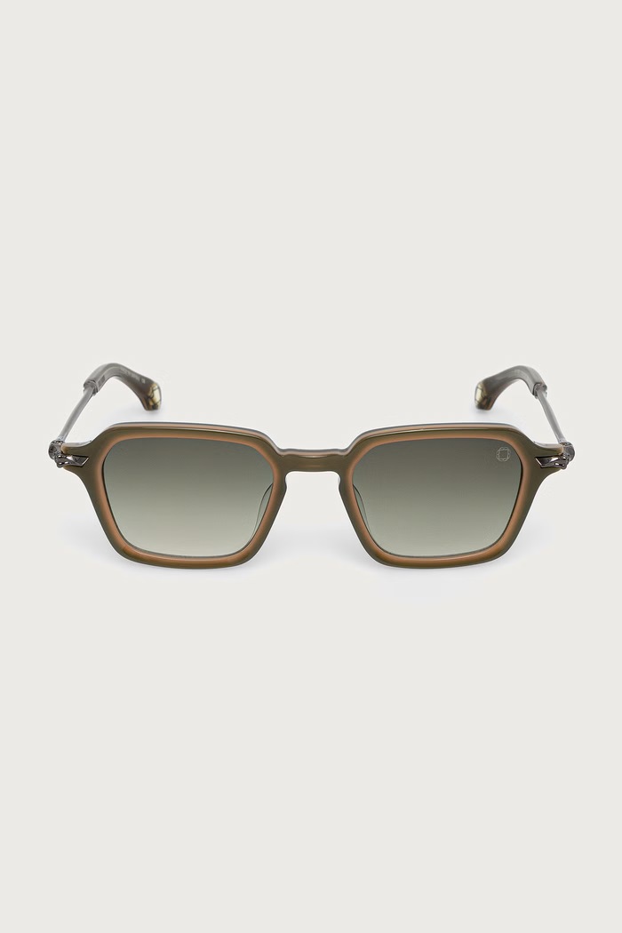 Blake Kuwahara Okulary przeciwsłoneczne BK1022 zielony AW26