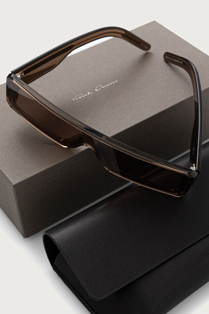 Rick Owens DRKSHDW Gethshades slnečné okuliare hnedá RG0000008.GTSTOB