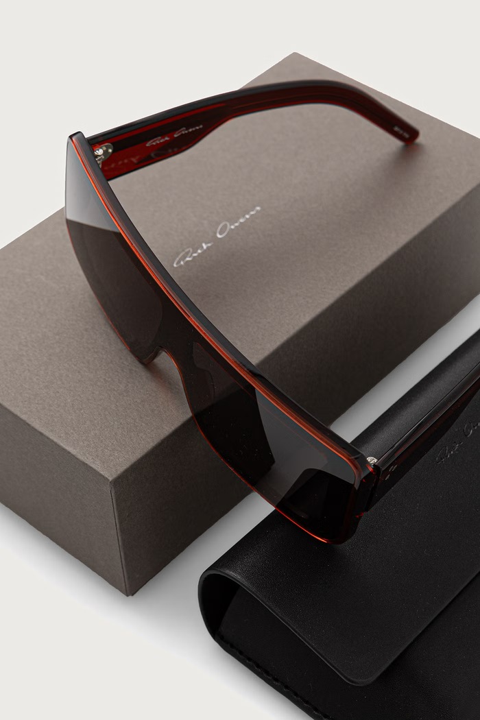 Rick Owens DRKSHDW Documenta slnečné okuliare burgundské RG0000002.GTSBLB