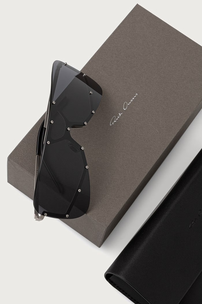 Accesorii Rick Owens DRKSHDW Tower ochelari de soare RG0000018.GSLVBK gri
