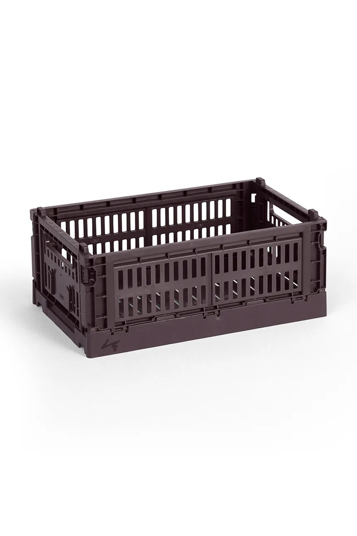 HAY skrzynka do przechowywania z tworzywa sztucznego 26,5 x 17 x 10,5 cm brązowy AB634.A601.AG31