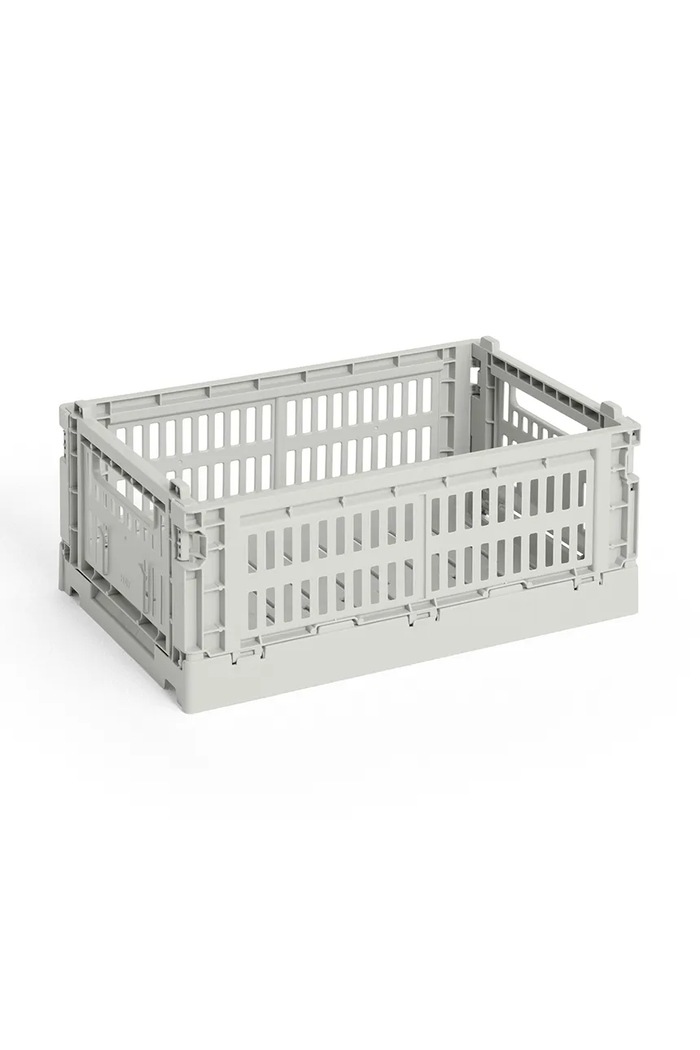 HAY skrzynka do przechowywania z tworzywa sztucznego 26,5 x 17 x 10,5 cm szary AB634.A601.AB48