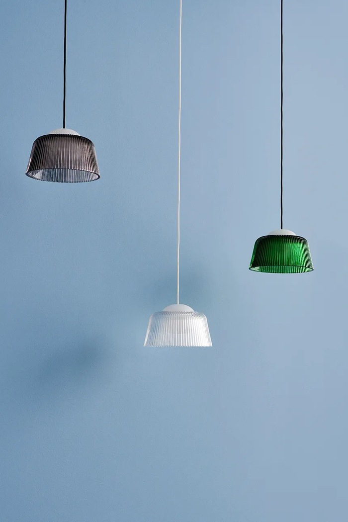 HAY lampa wisząca ze szkła 12,3 x 24,5 cm AE059.C591.AN10