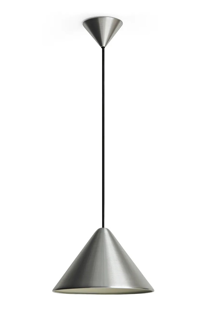 HAY Lampa wisząca z aluminium 16 x 26 cm szary AE386.D409.AN52