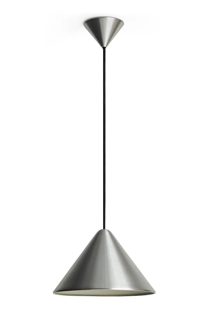 HAY Lampa wisząca z aluminium 16 x 26 cm szary AE386.D409.AN52