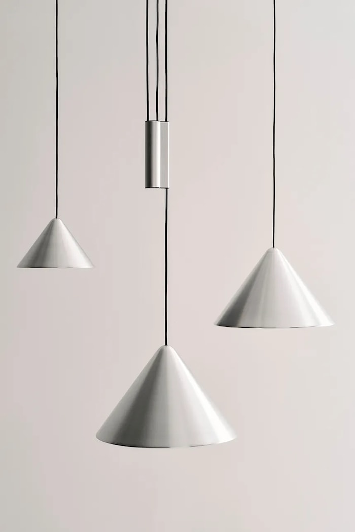 Lampa wisząca z aluminium 16 x 26 cm HAY AE386.D409.AN52 szary