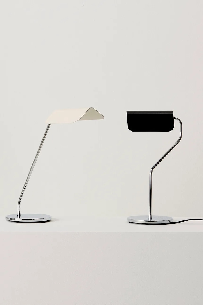 HAY lampa stołowa ze stali 38 x 19 x 16 cm AD343.C189 biały AW26