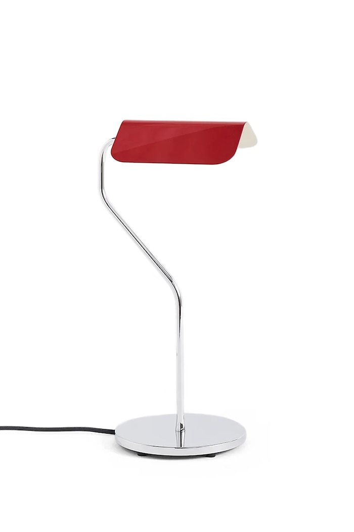 HAY Lampa stolná z ocele 38 x 19 x 16 cm červená AD343.A639