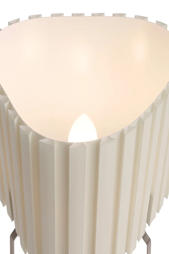 Salon i sypialnia HAY lampa stołowa z materiału tekstylnego 37 x 24 cm AF810.F647.AV50 beżowy