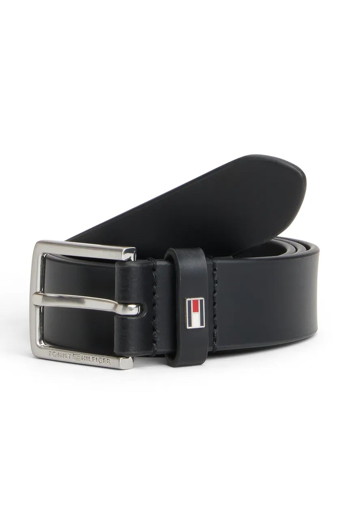Tommy Hilfiger pasek dziecięcy skórzany KA0KA00002.9BY2 czarny AW26