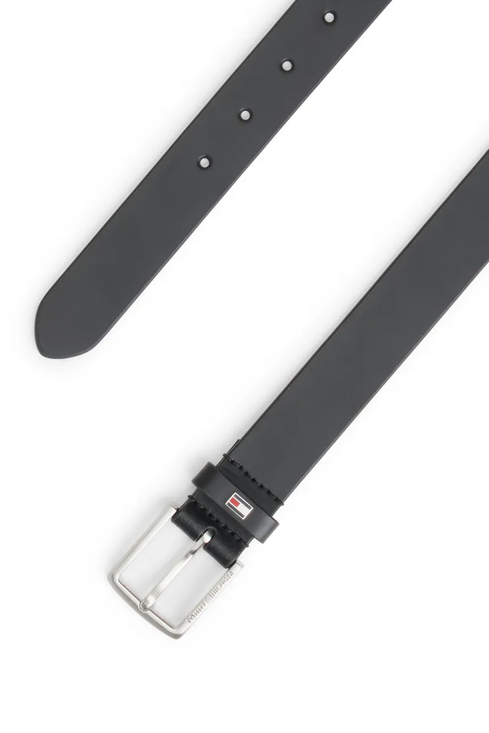 Tommy Hilfiger pasek dziecięcy skórzany czarny KA0KA00002.9BY2