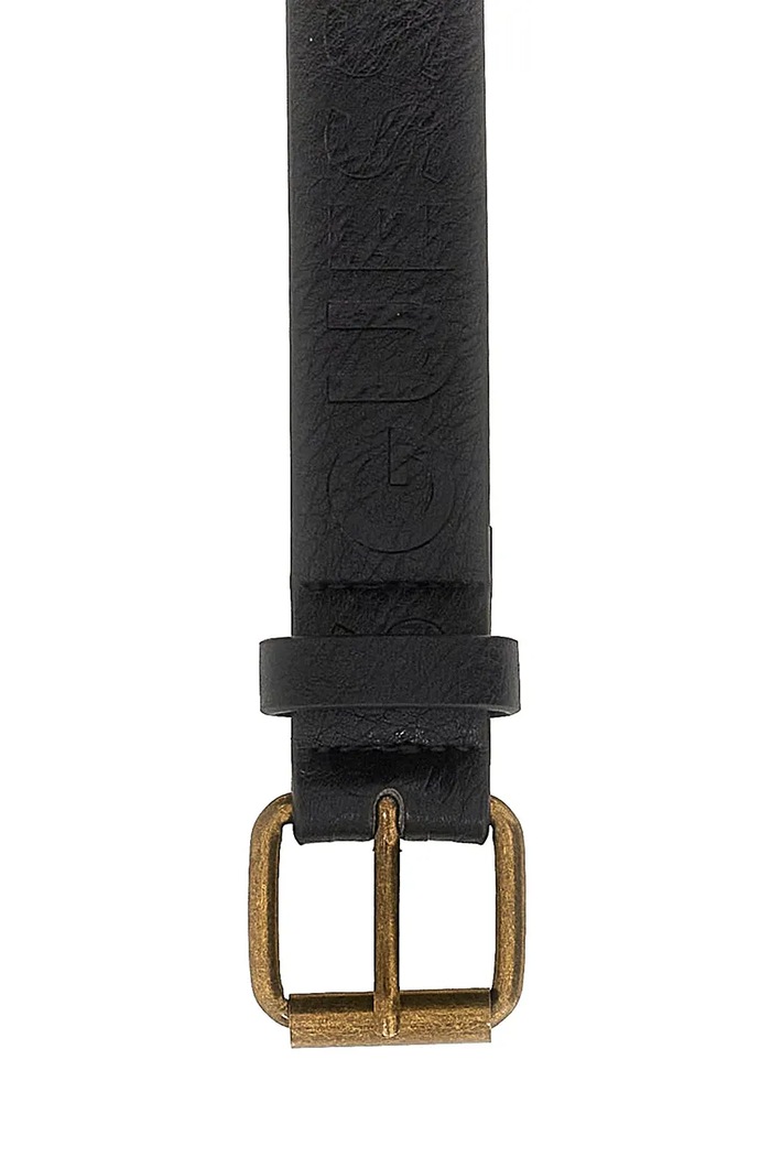 Chłopiec Guess Pasek dziecięcy z imitacji skóry L6BZ05.W4130.9BY2 czarny