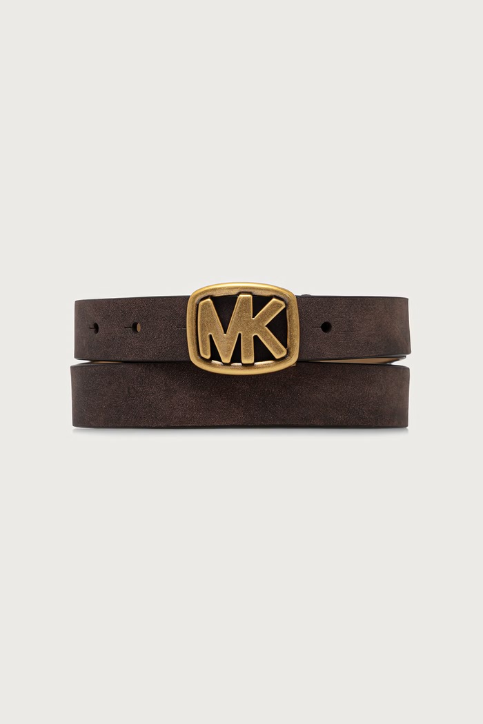 MICHAEL Michael Kors Pasek damski brązowy 29MKWB586028