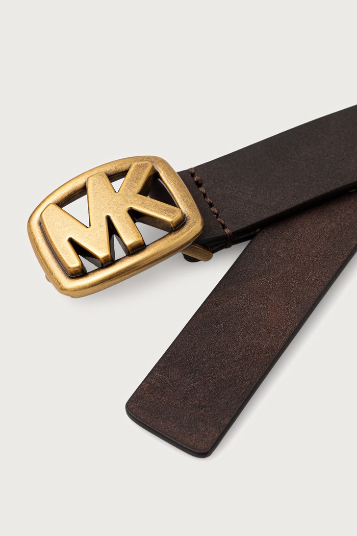 MICHAEL Michael Kors Pasek damski 29MKWB586028 brązowy AW26