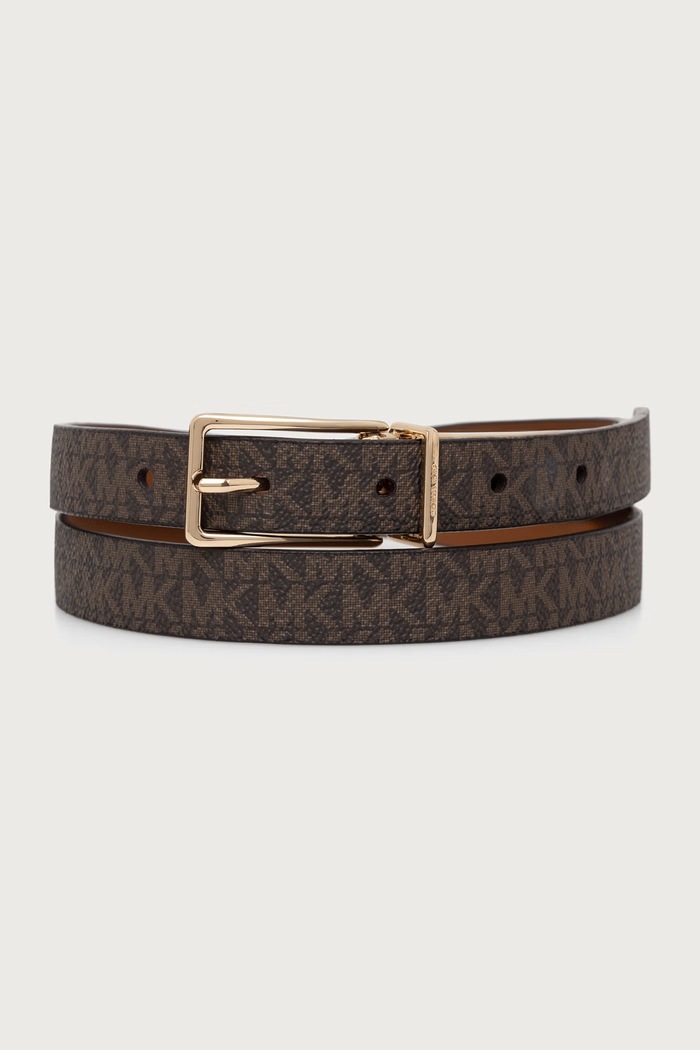 MICHAEL Michael Kors Pasek dwustronny damski brązowy 29MKWB557912