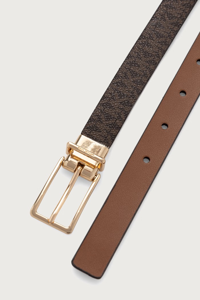 Akcesoria MICHAEL Michael Kors Pasek dwustronny damski 29MKWB557912 brązowy