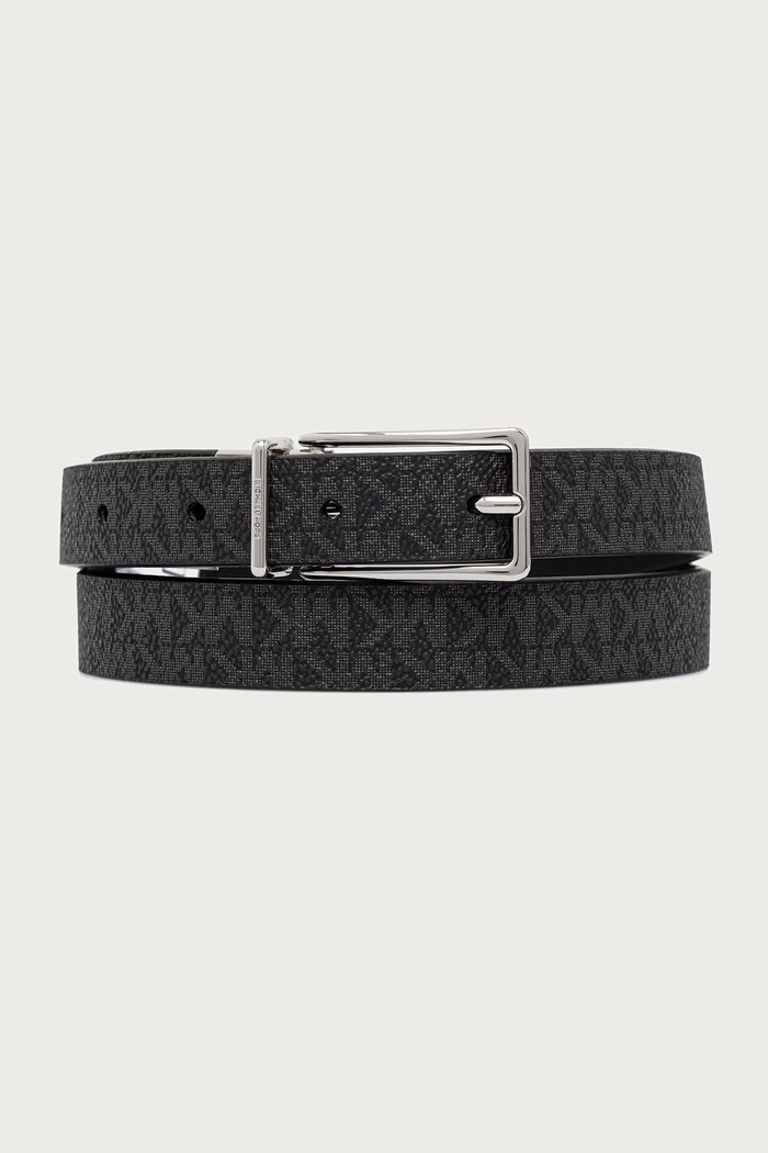 MICHAEL Michael Kors Pasek dwustronny damski czarny 29MKWB557912