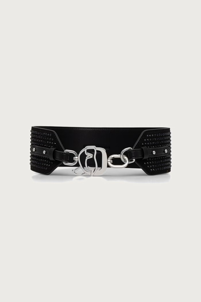 Karl Lagerfeld Cintura da donna nero B4W33043