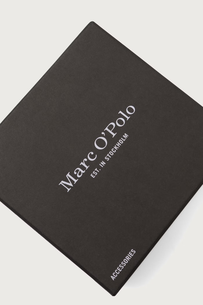 Akcesoria Marc O'Polo Pasek damski skórzany 5000013705 bordowy