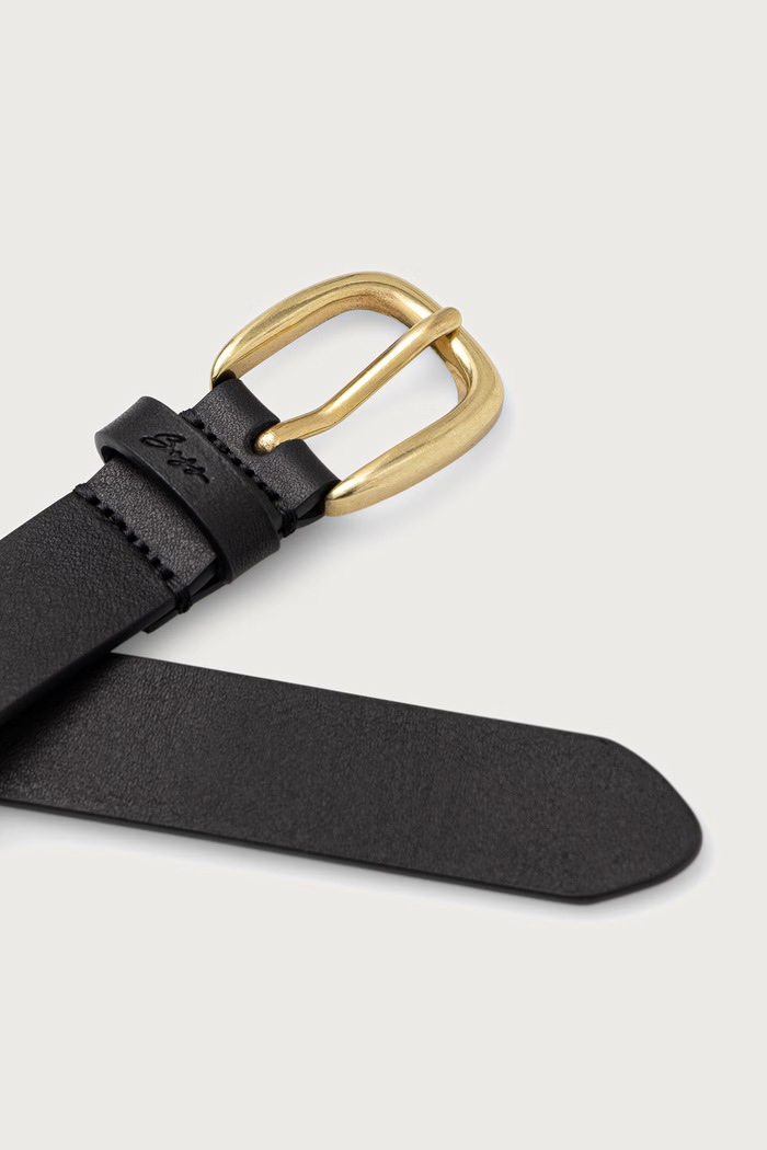 BOSS remen za žene kožni Narsi_Sz25 50568495 crna AW26