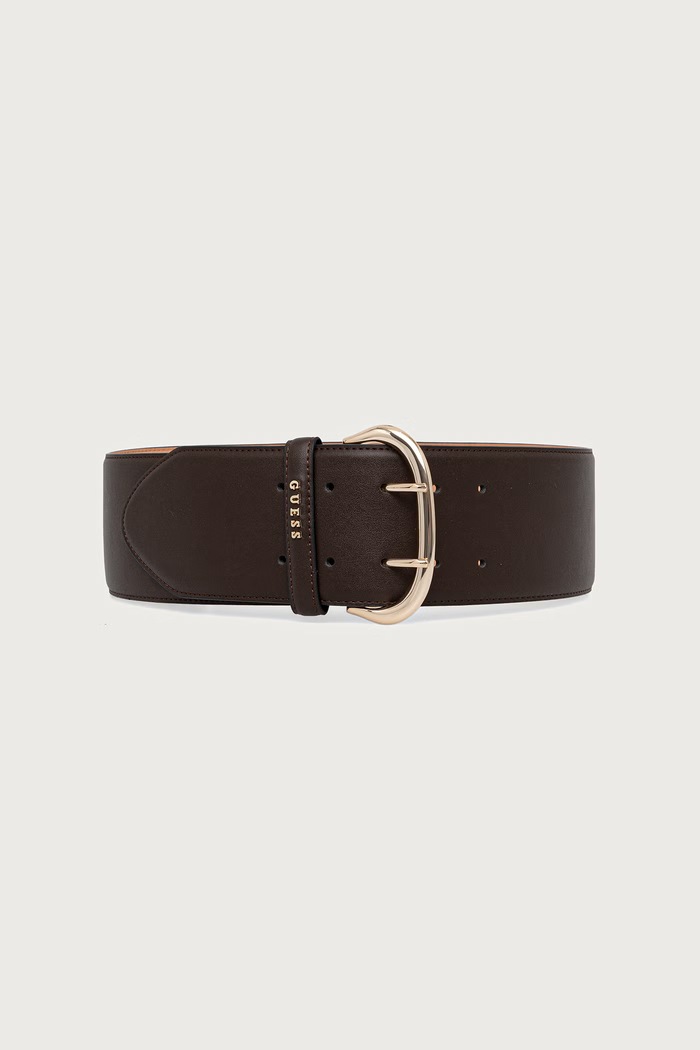 Guess Широк колан дамски от имитация на кожа кафяв BW9489.P6475