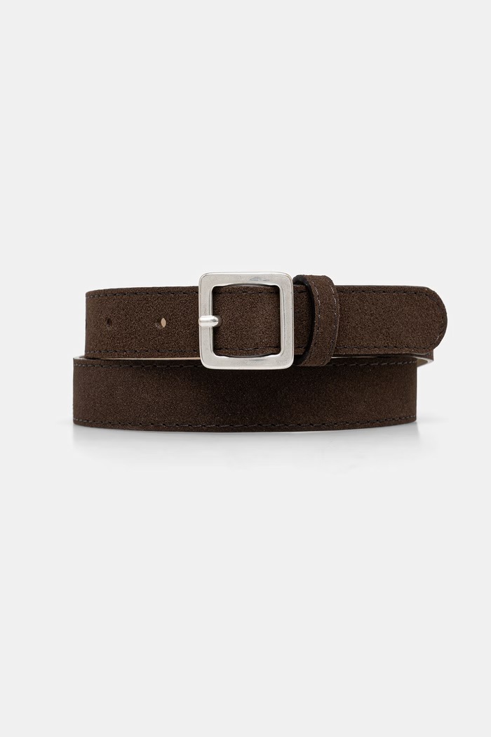 Gianni Chiarini pasek damski zamszowy CINTURE DONNA CAMOSCIO brązowy CN.K00971.CM