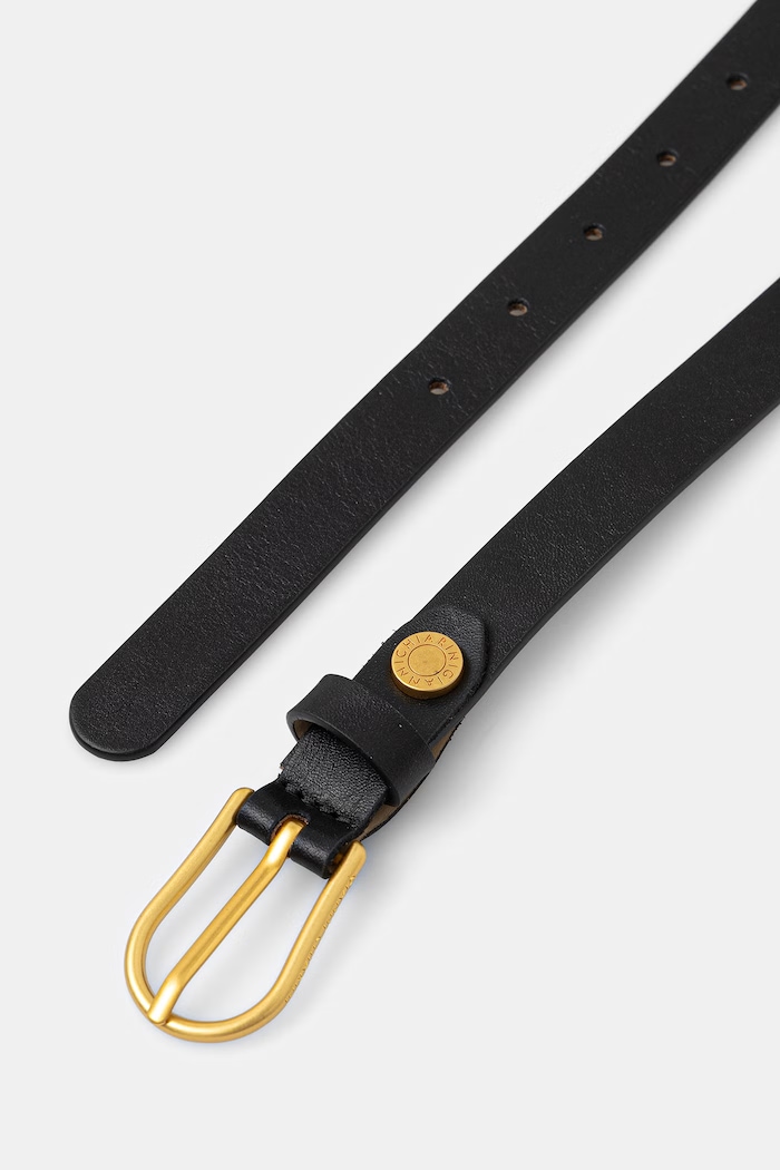 Gianni Chiarini pasek damski skórzany CINTURE DONNA CN.K00956.NA czarny AW26