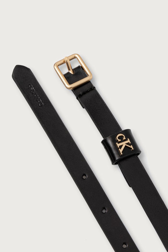 Calvin Klein Remen za žene od kože LV04F7146G crna AW26