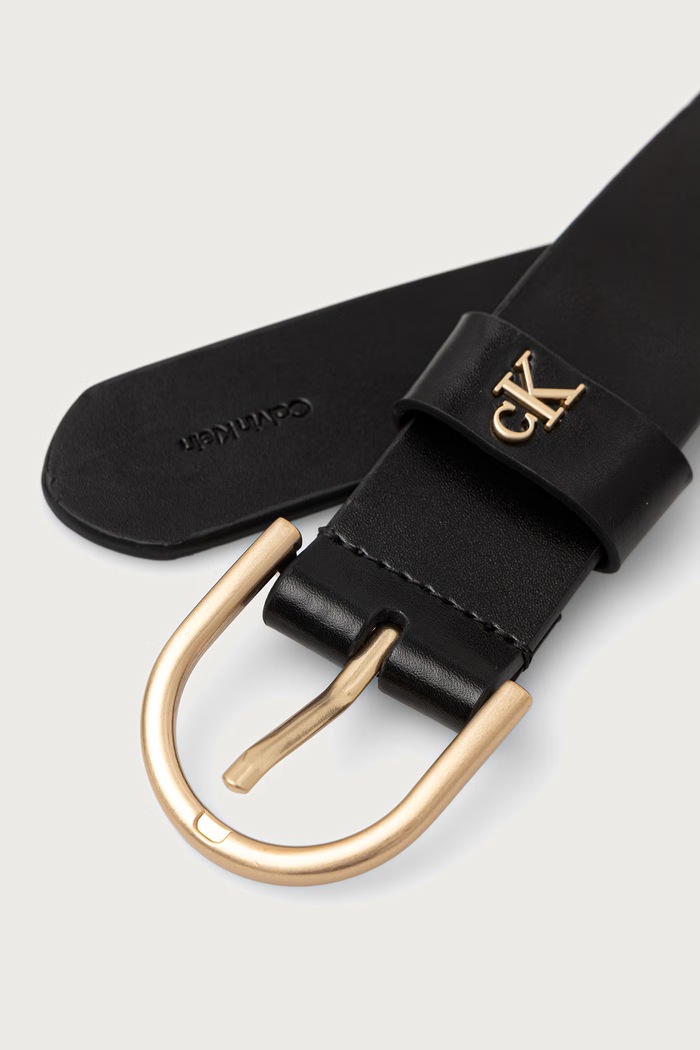 Calvin Klein Ζώνη γυναικεία δερμάτινη LV04F7145G μαύρο AW26