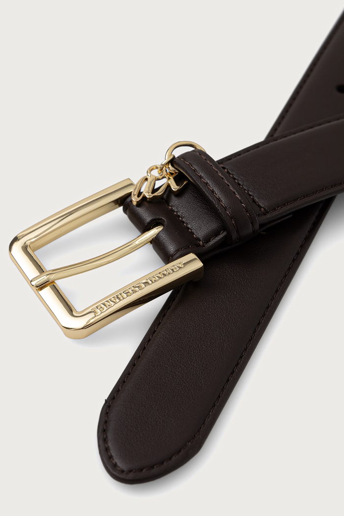 Armani Exchange pas ženski iz umetnega usnja XW003080.AF27074 rjava AW26
